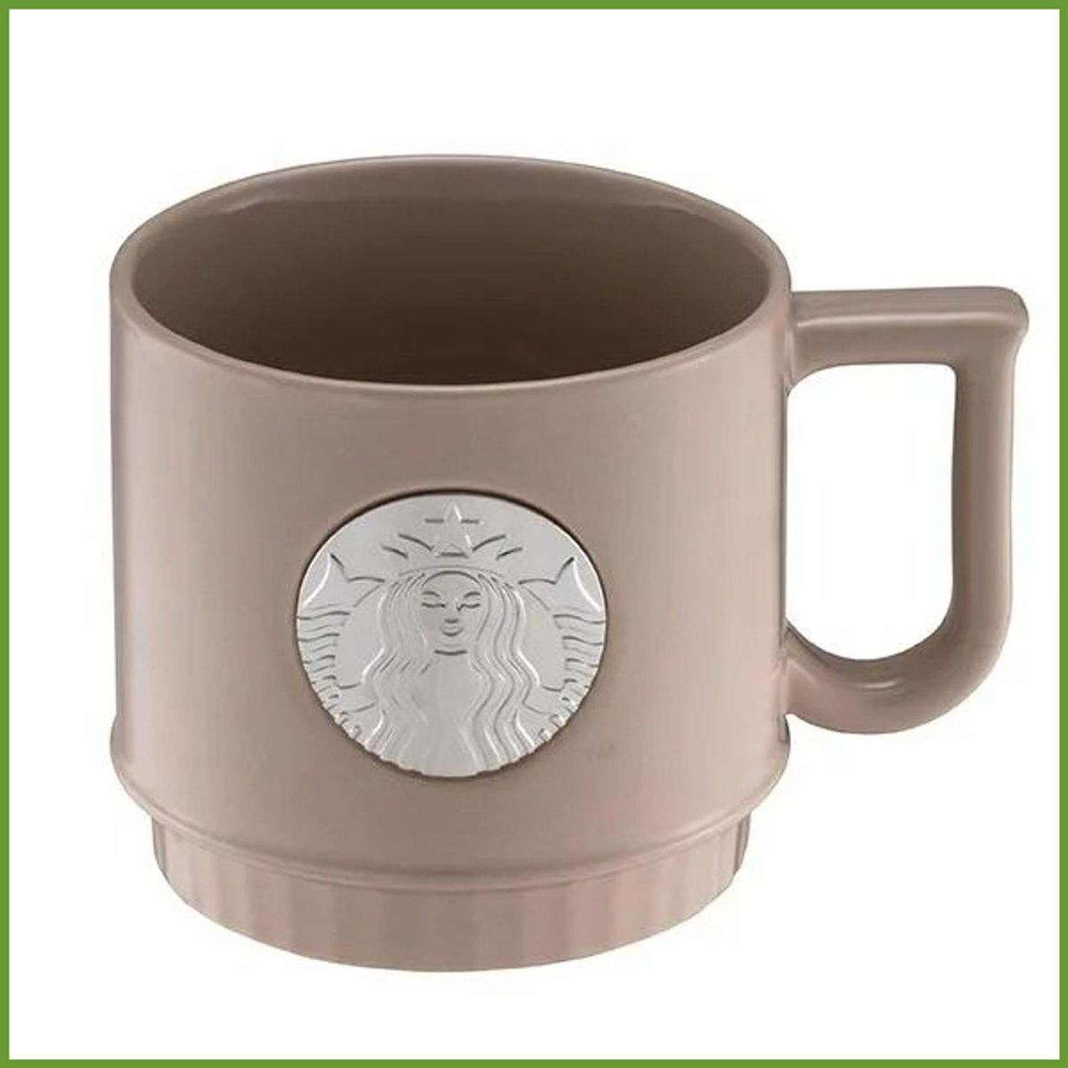 台湾スターバックス マグカップ ベージュ 25周年 12oz (Starbucks 