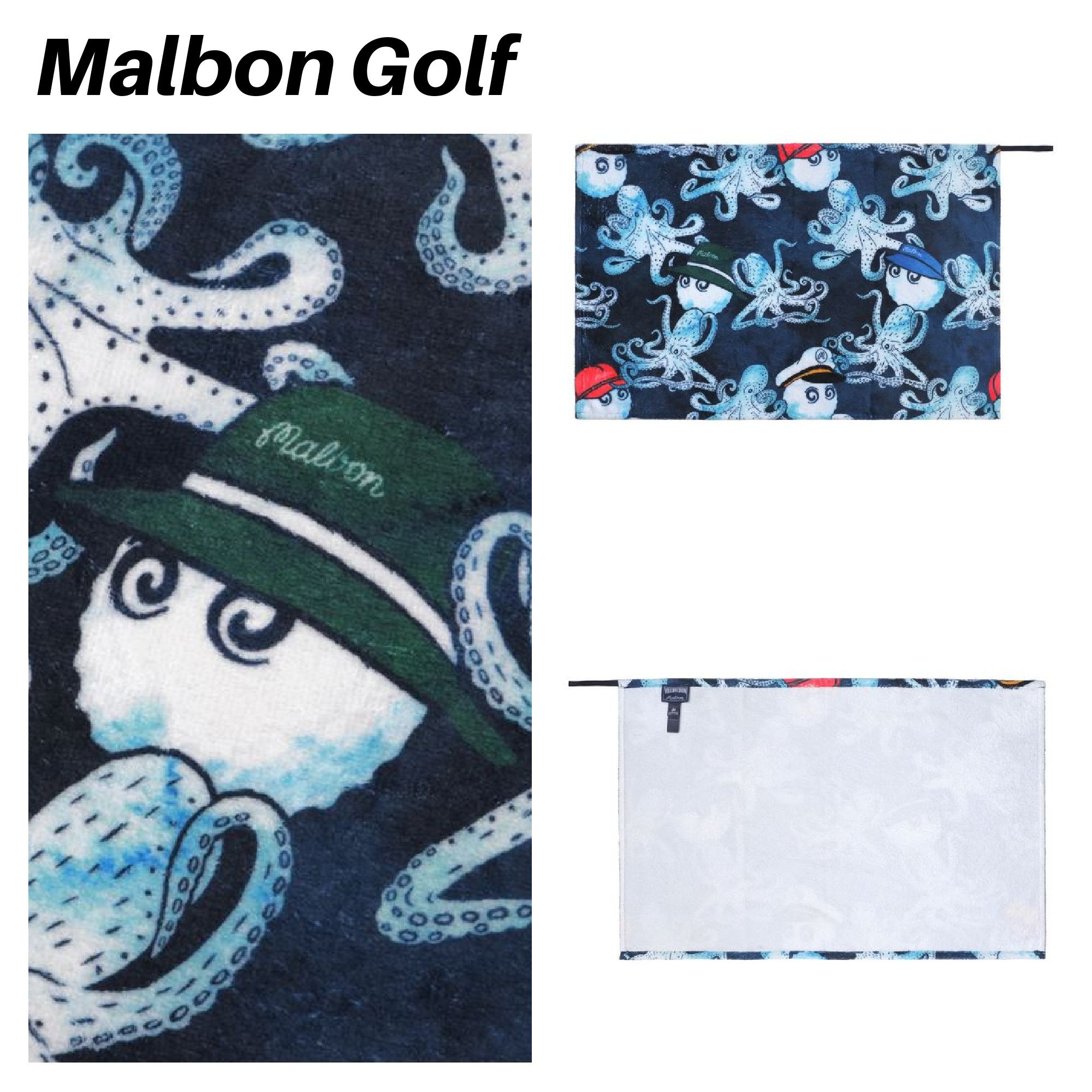 Malbon Golf】☆タオル☆ Malbon x Vilebrequin Golf Towel