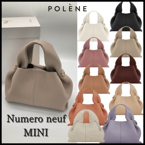 POLENE】ポレーヌ NUMERO neuf MINI ショルダーバッグ (POLENE