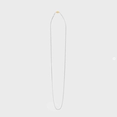 BTSジョングク着用☆Tuewid Rope Silver Chain Necklace (Tuewid