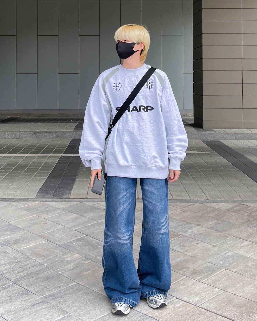 YOURNUS】Rocker Bootcut Wide Denim Pants (YOURNUS/デニム