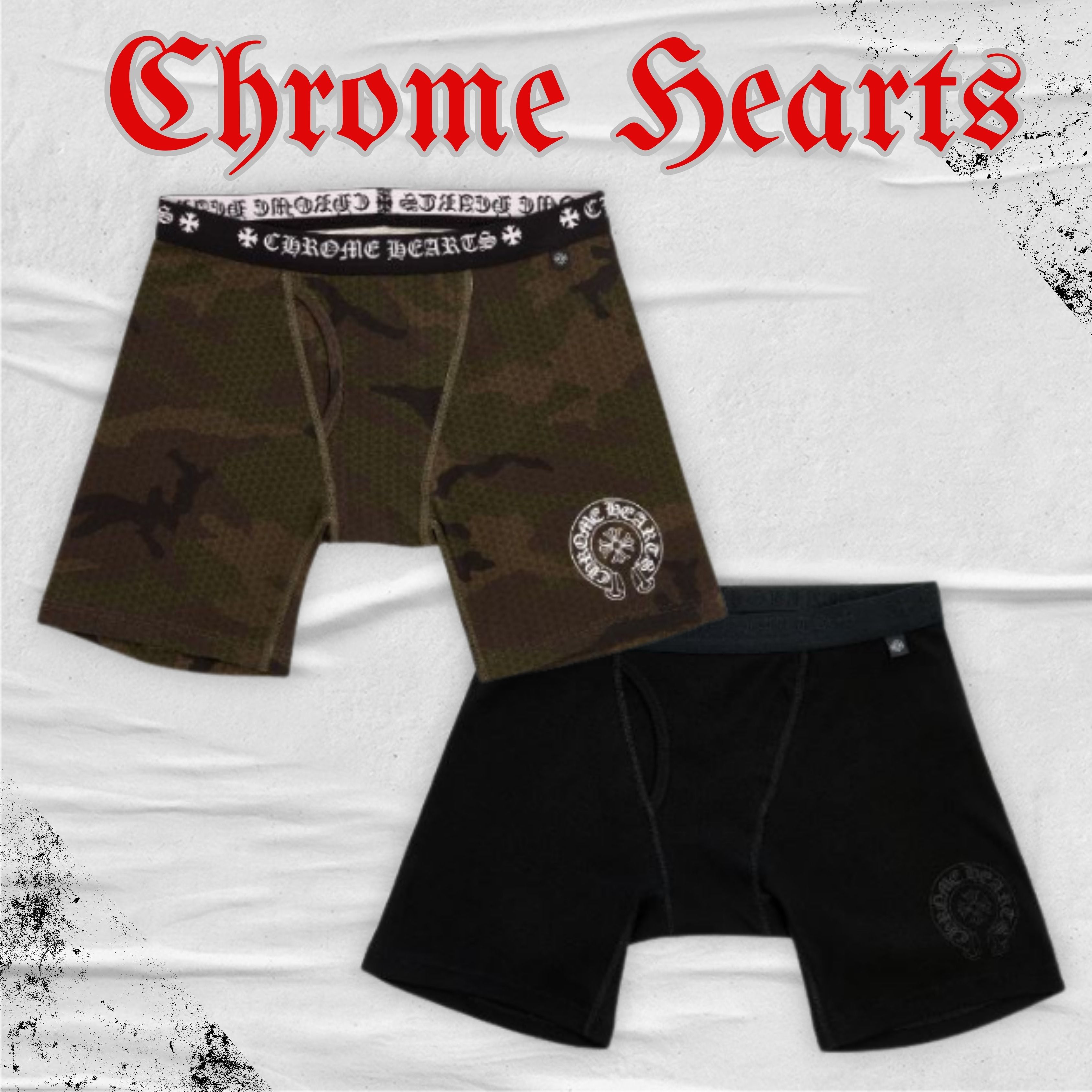 大人気【Chrome Hearts】日本製 ボクサーパンツ ブリーフ ロング