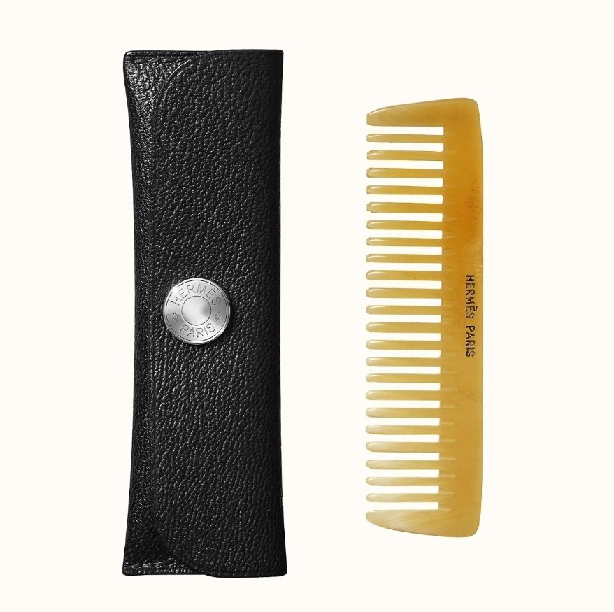 楽天市場】エルメス HERMES コーム ヘアブラシ クシ レザー