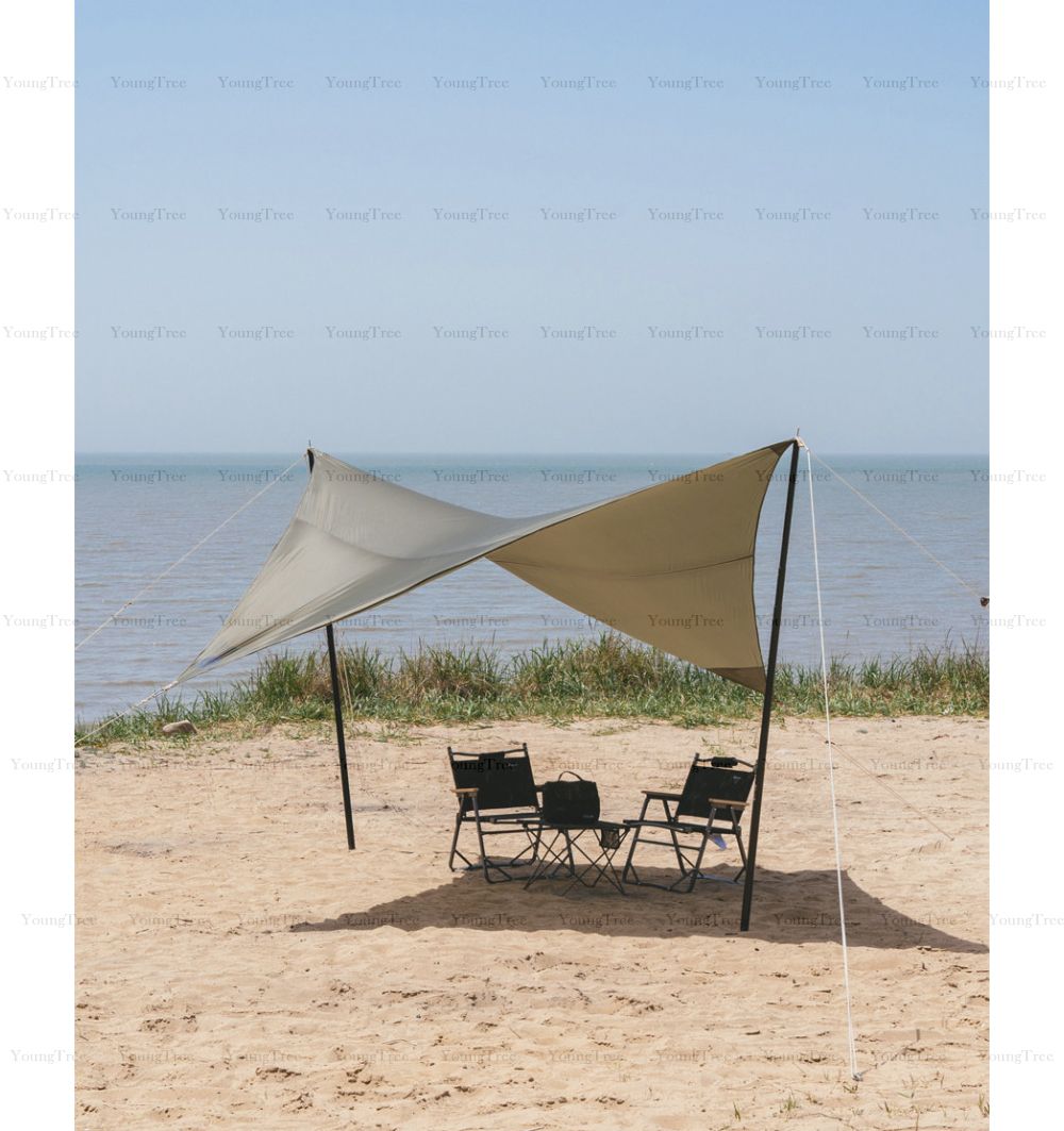☆The Earth☆ Wing Tarp Ivory Olive ウィングタープ (タープ
