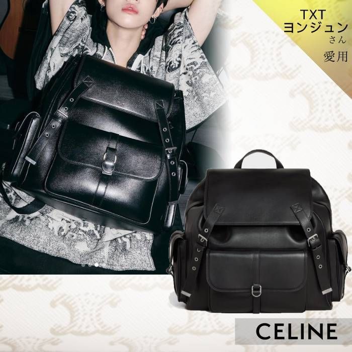 TXT ヨンジュンさん着用【CELINE】23SS ラージ バックパック (CELINE ...