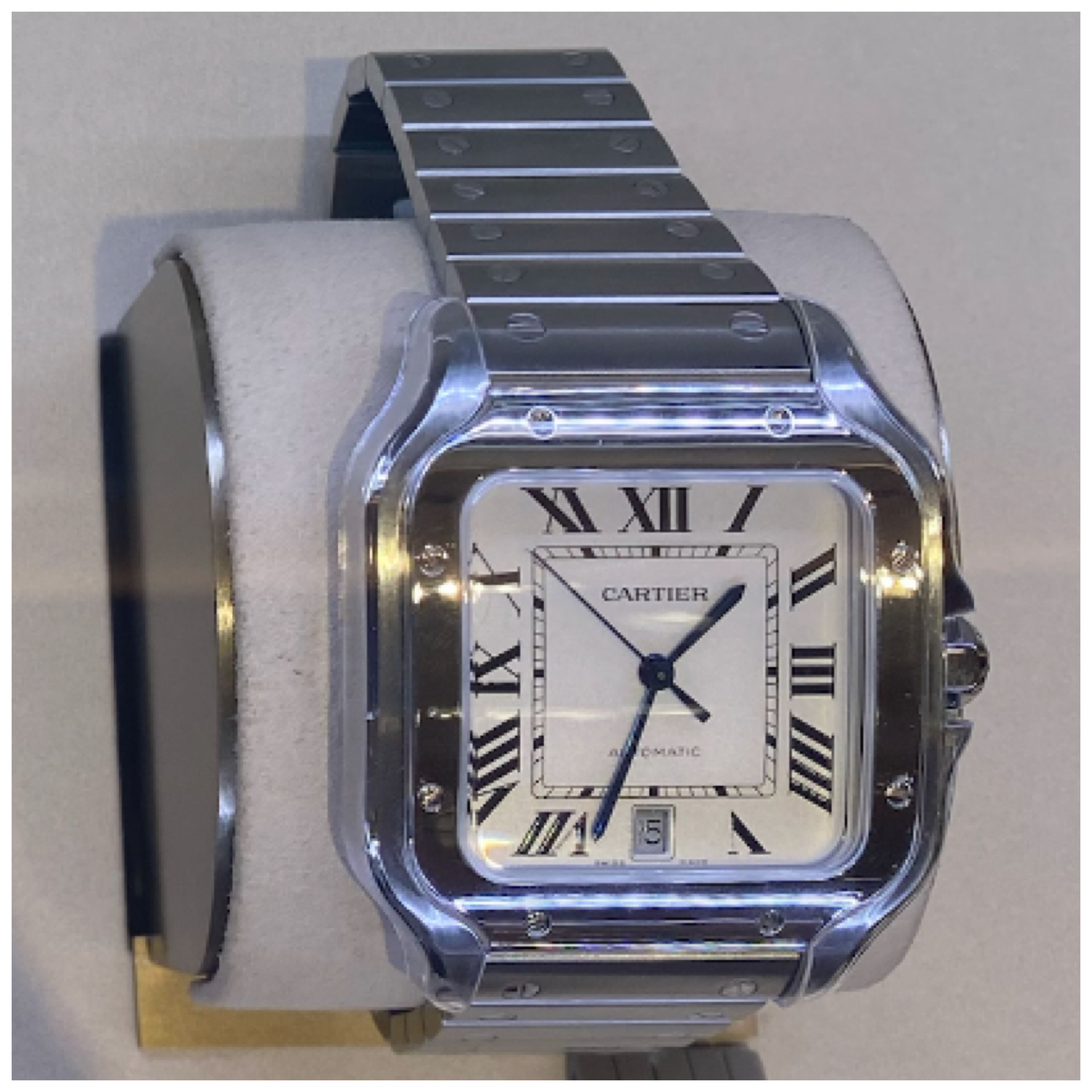 カルティエ SANTOS DE CARTIER WATCH LARGE (Cartier/デジタル