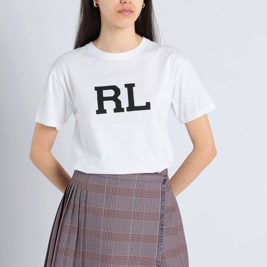 「高評価！」注目のレビュ ラルフ ポロ LAUREN RALPH POLO RLロゴ Tシャツ 半袖 コットン トップス
