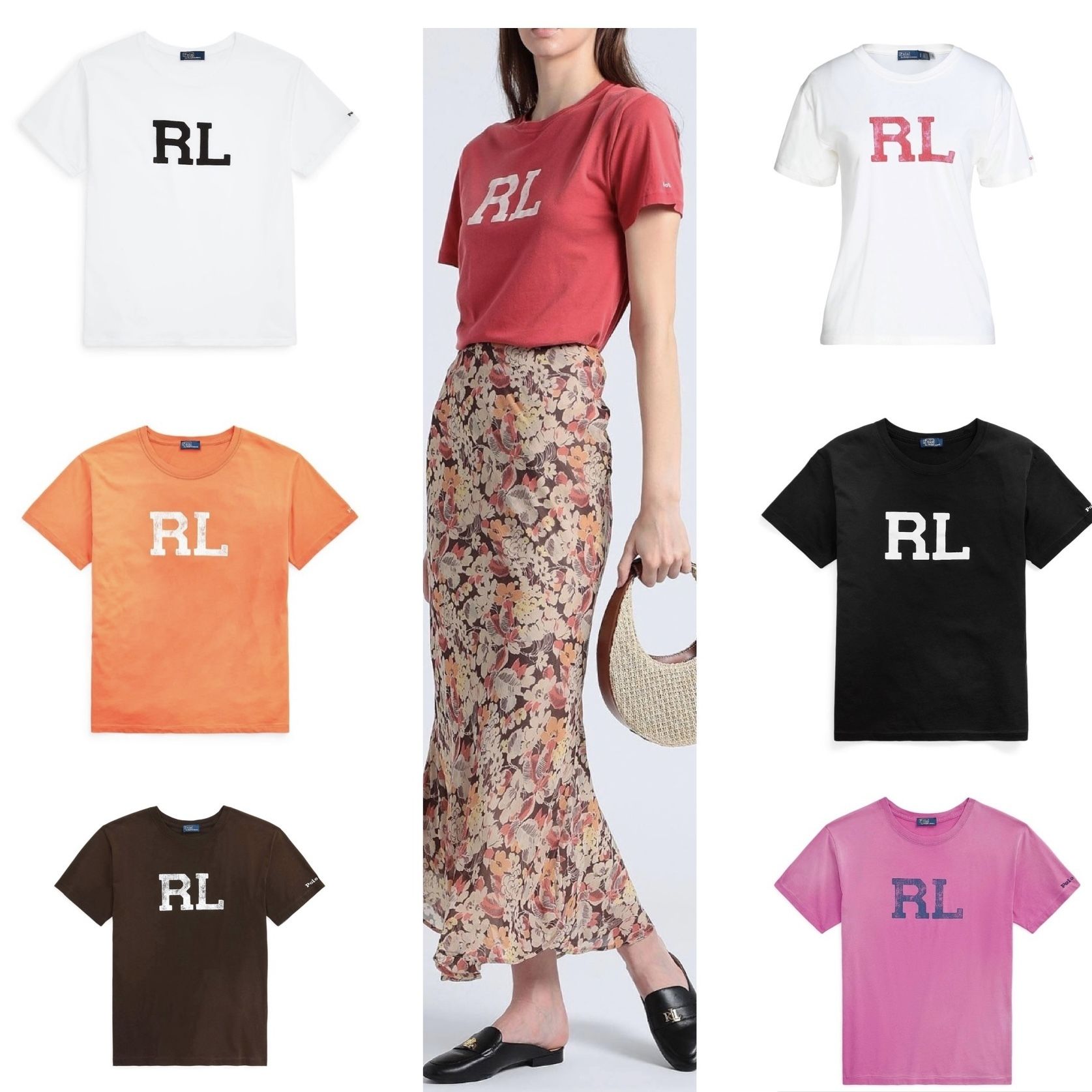 POLO RALPH LAUREN ポロ ラルフ RLロゴ コットン 半袖 Tシャツ