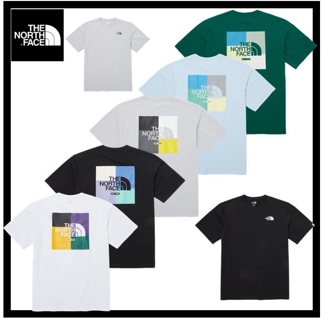 ☆関税込☆THE NORTH FACE☆COLOR PEAK S/S R/TEE☆Tシャツ