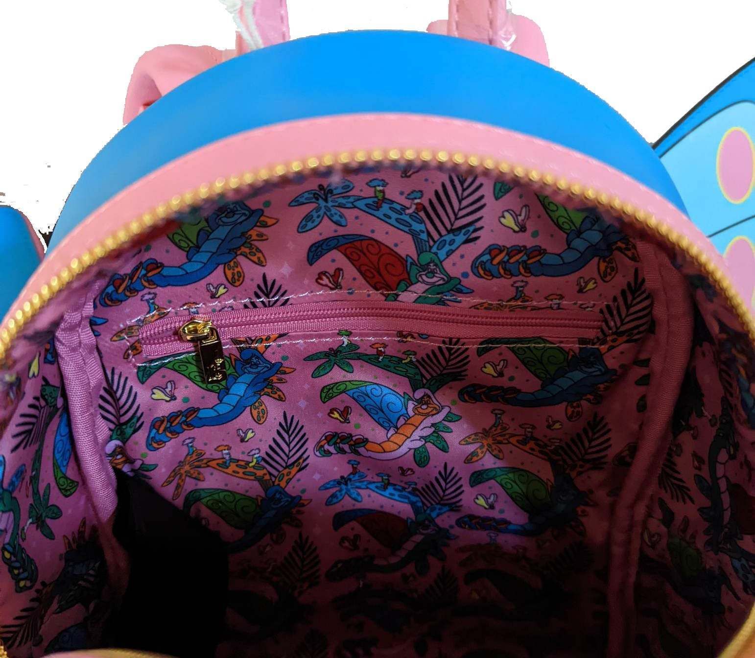 Loungefly Disney ふしぎの国のアリス あおいもむし リュック Loungefly Disney ふしぎの国のアリス あおいもむし リュック