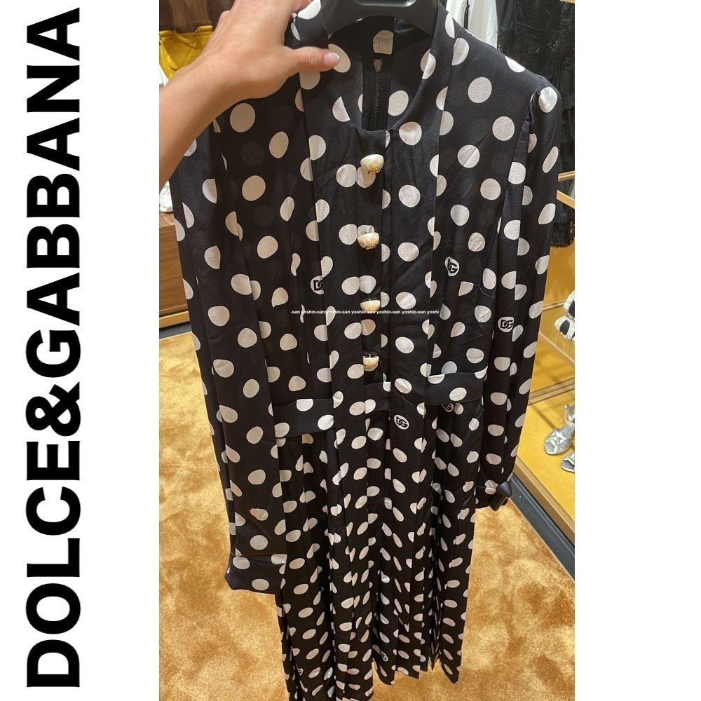 Dolce&Gabbana ドルチェアンドガッバーナ シルク ワンピース ドレス-