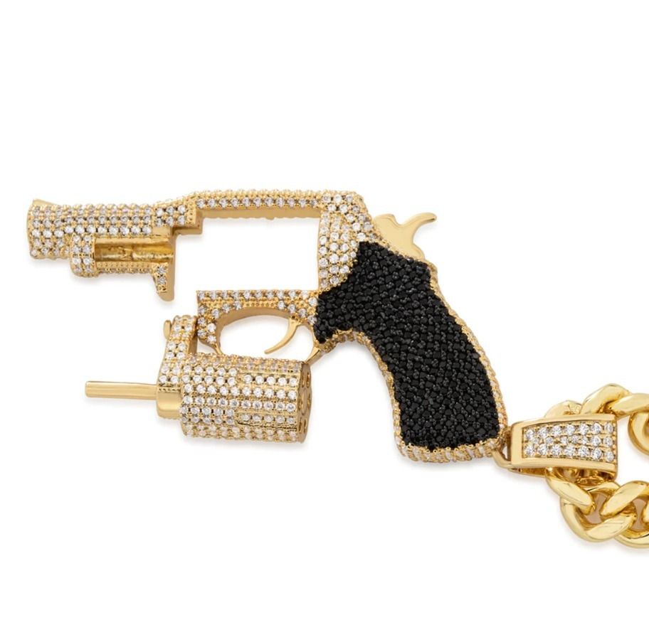 送料関税込【King Ice】CROSS OF COMMITMENT NECKLACE☆国内発♪ 送料関税込【King Ice】.38 SPECIAL NECKLACE (2色)☆国内発送
