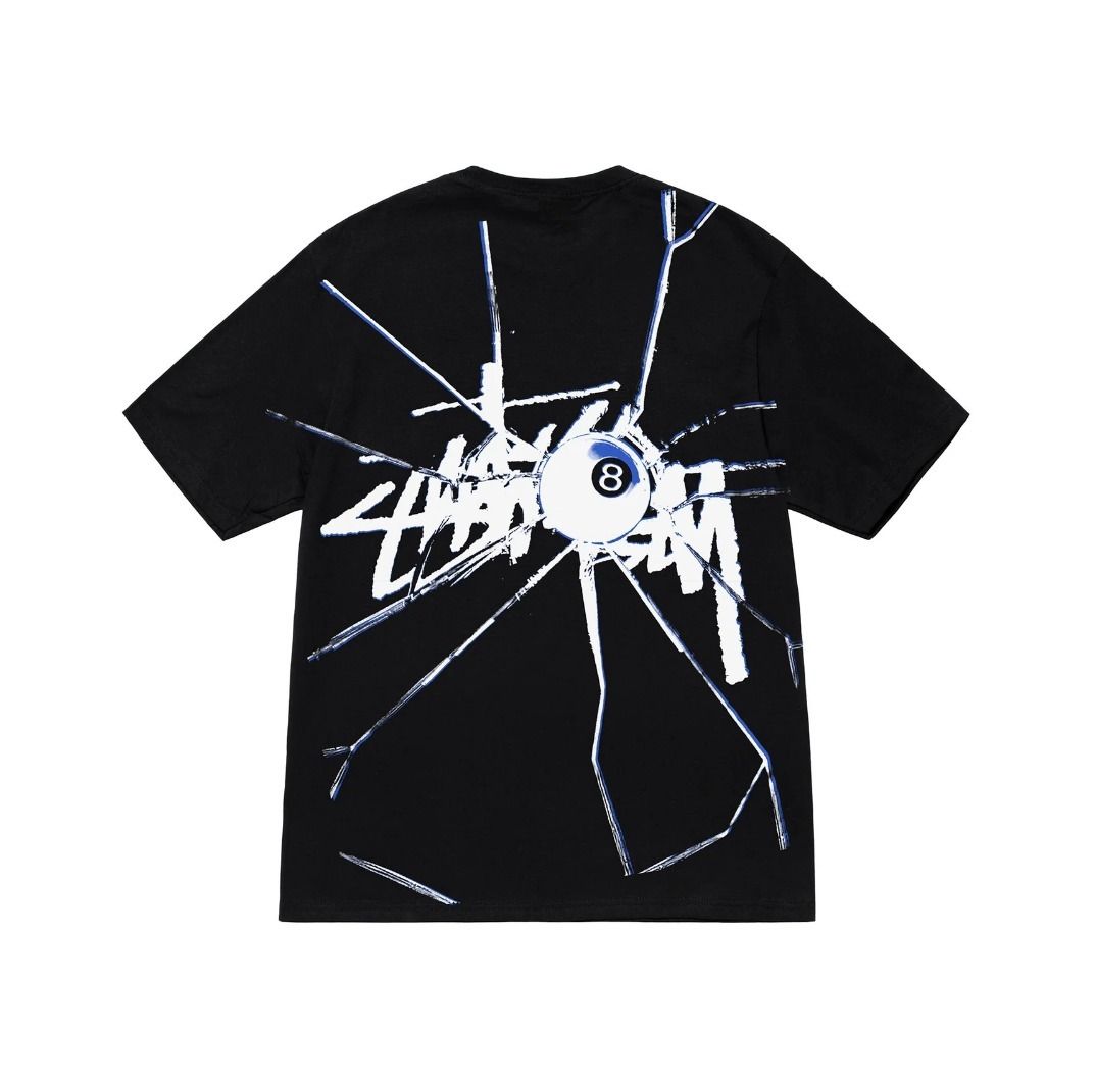 ☆送料・関税込☆STUSSY☆SHATTERED TEE☆Tシャツ☆BLACK