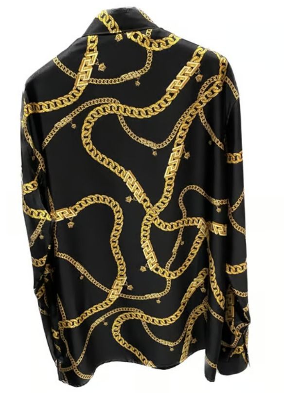 VERSACE★ジャージー ロゴプリント入り Tシャツ ブラック 半袖 5ca7b1e570e87ecc97b375ea4e2916