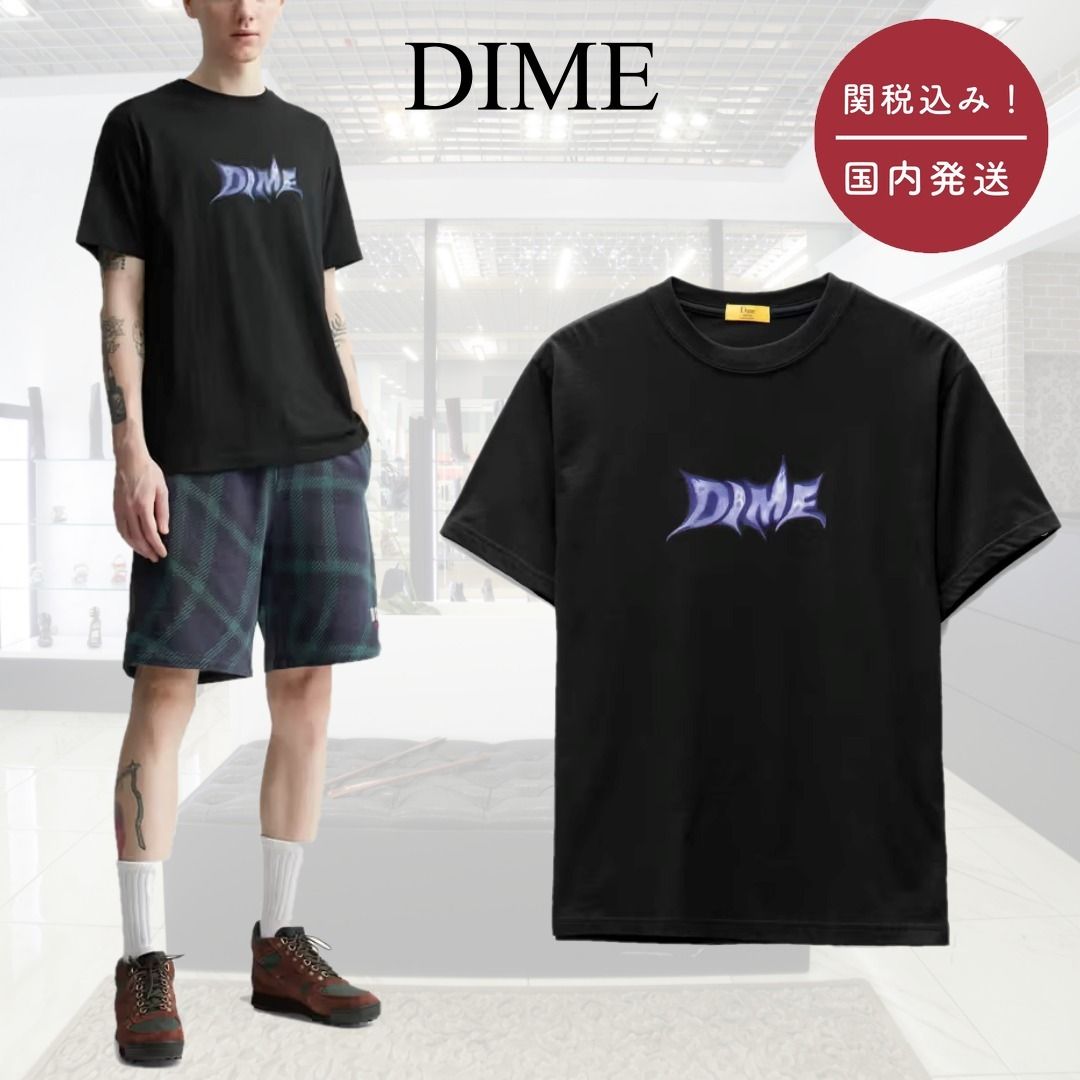 国内送関税込】DIME ☆ゴーストリー フォント Tシャツ (Dime/Tシャツ