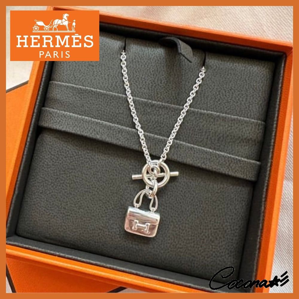 ミニチュアコンスタンスが可愛い☆】エルメス ネックレス 希少 (HERMES