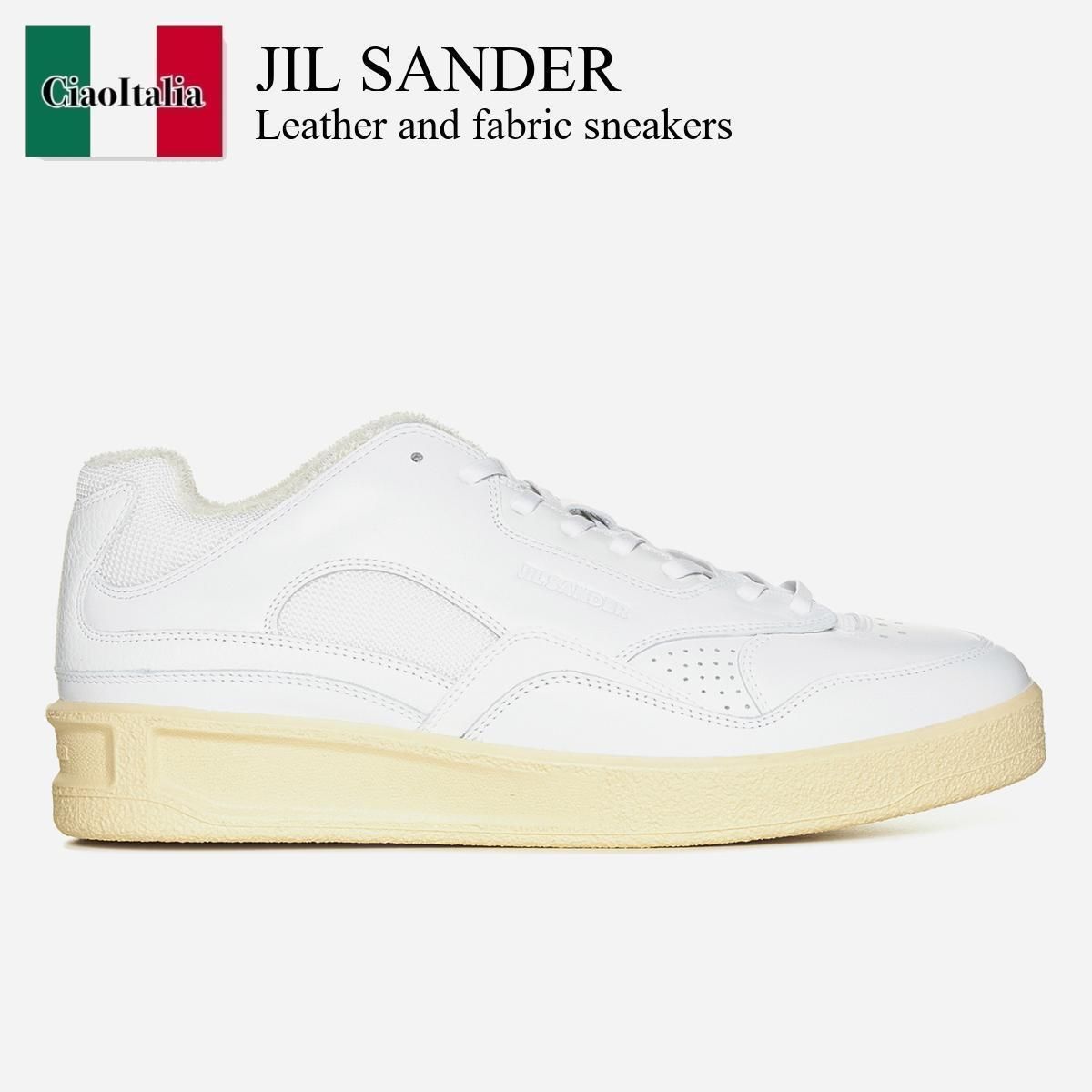 JIL SANDER ジルサンダー SMOOTH LEATHER SNEAKER | www.innoveering.net