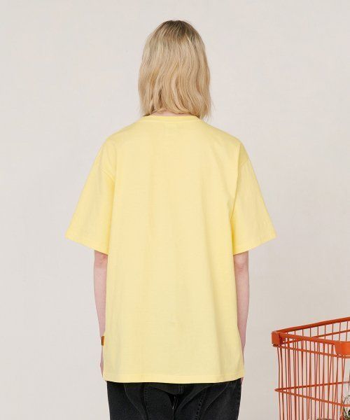 [UNALLOYED] 韓国☆ユニセックス☆ORANGE T SHIRT UNALLOYED] 韓国☆ユニセックス☆ORANGE T SHIRT (UNALLOYED/T