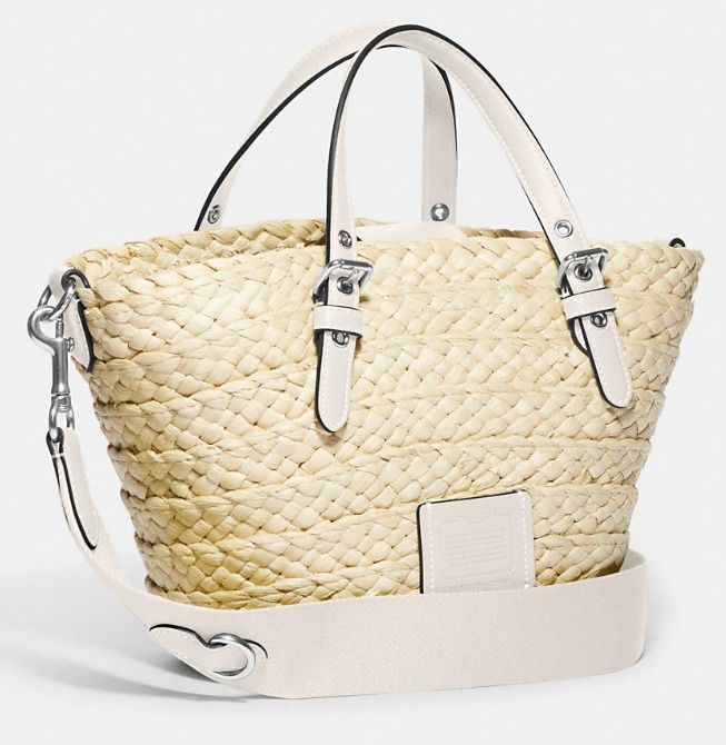 COACHコーチ/スモール トート/かごバッグ/2WAY/ロゴ (Coach/かごバッグ