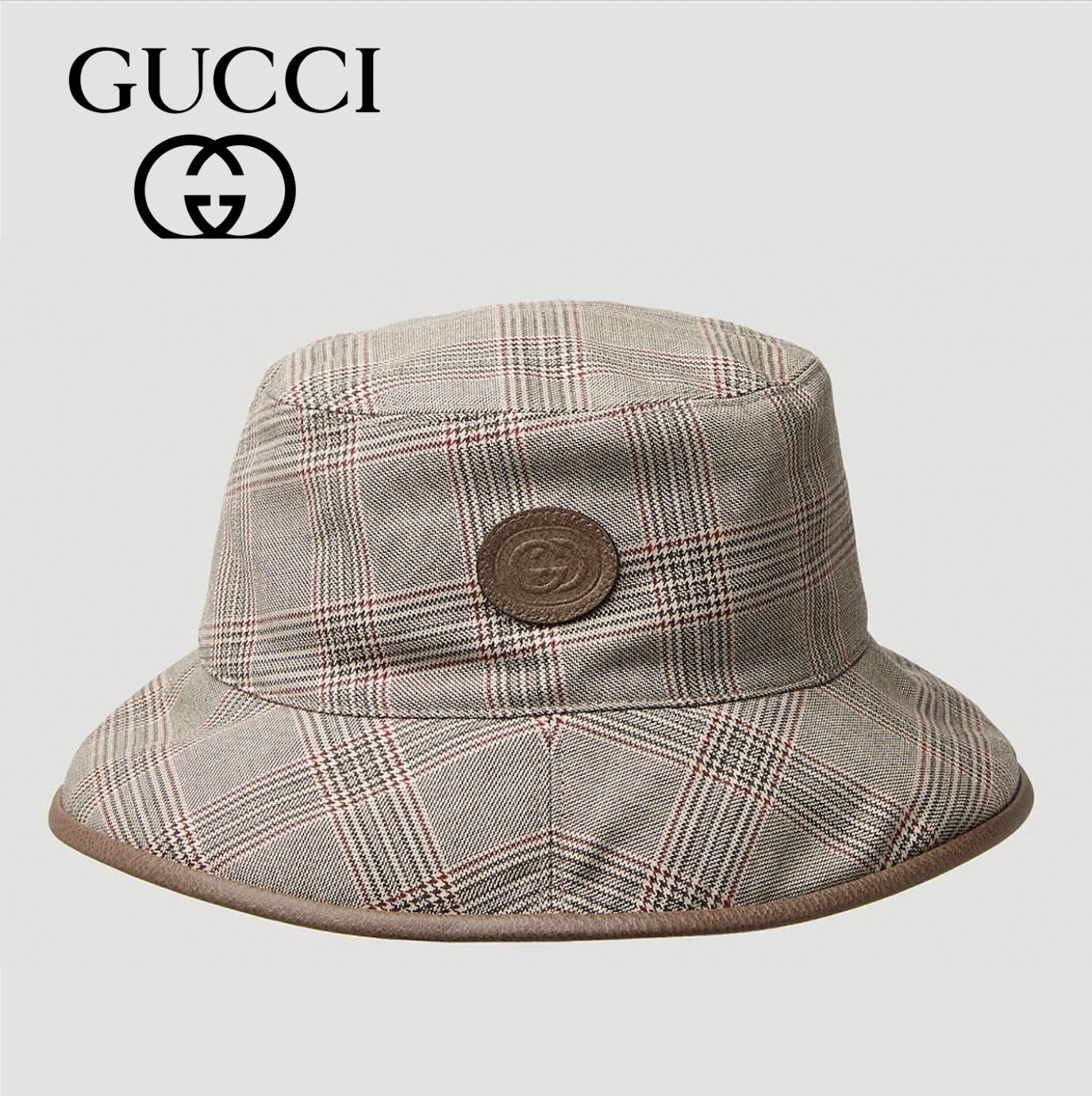 人気】 GUCCI グッチ GGロゴ リバーシブル バケット ハット (GUCCI