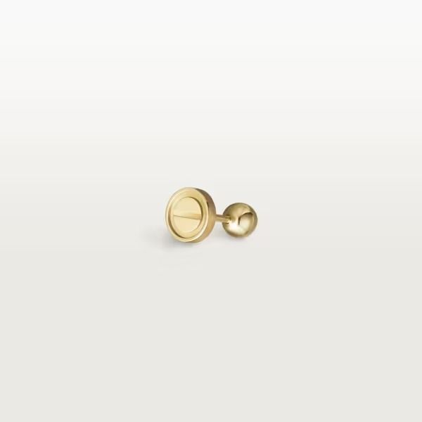 上品な輝き♡】Cartier LOVE イエローゴールドピアス (Cartier