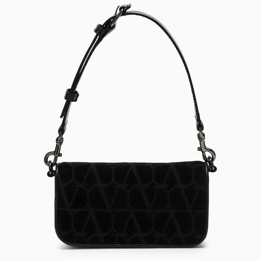 関無・国内発【VALENTINO】ミニロコ トワル イコノグラフ バッグ VALENTINO GARAVANI トワル イコノグラフ ロコ バッグ
