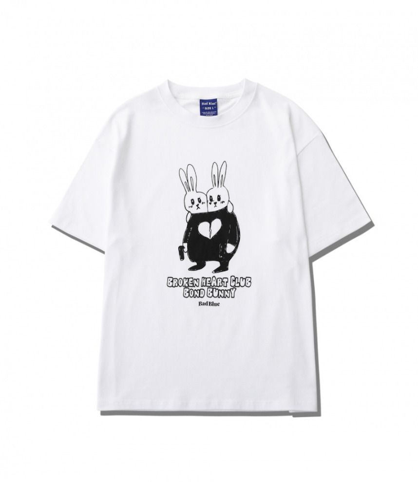 ☆23SS☆【Bad Blue】☆Bond Bunny Te.e☆Tシャツ☆ (Bad Blue/T