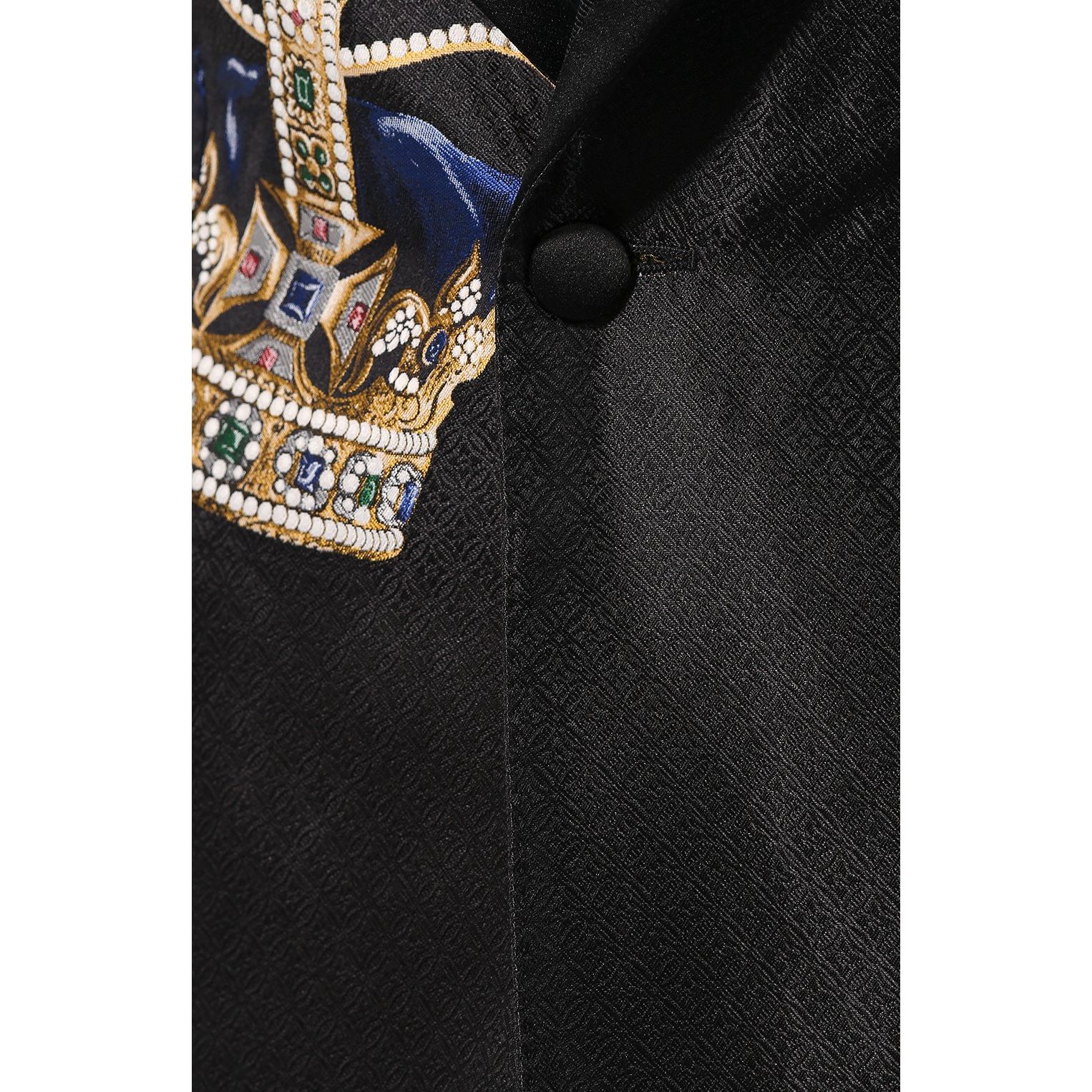 Dolce & Gabbana クラウン ブレザージャケット ブラック (Dolce