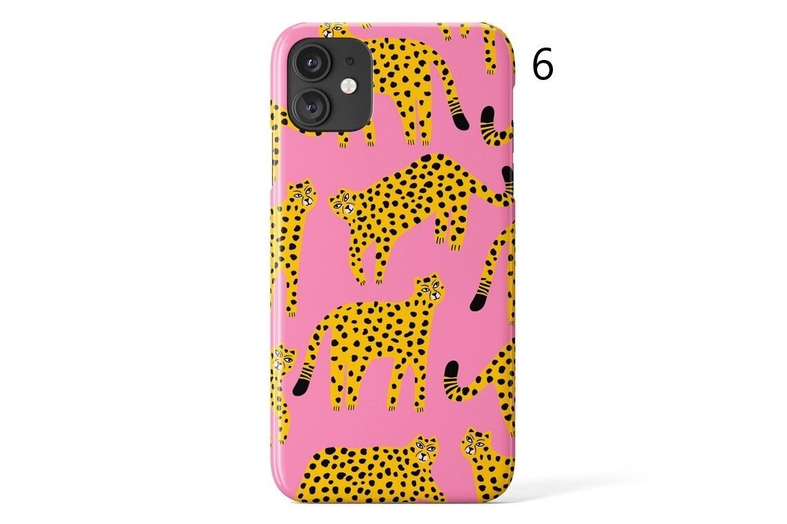 送関込【Harper & Blake】UK発!お洒落スマホケース Cheetah/猫