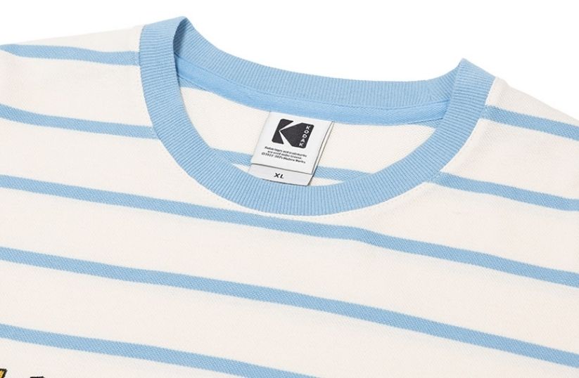 KODAK★ステレオストライプ半袖Tシャツ_2色 KODAK☆ステレオストライプ半袖Tシャツ_2色 (KODAK/Tシャツ