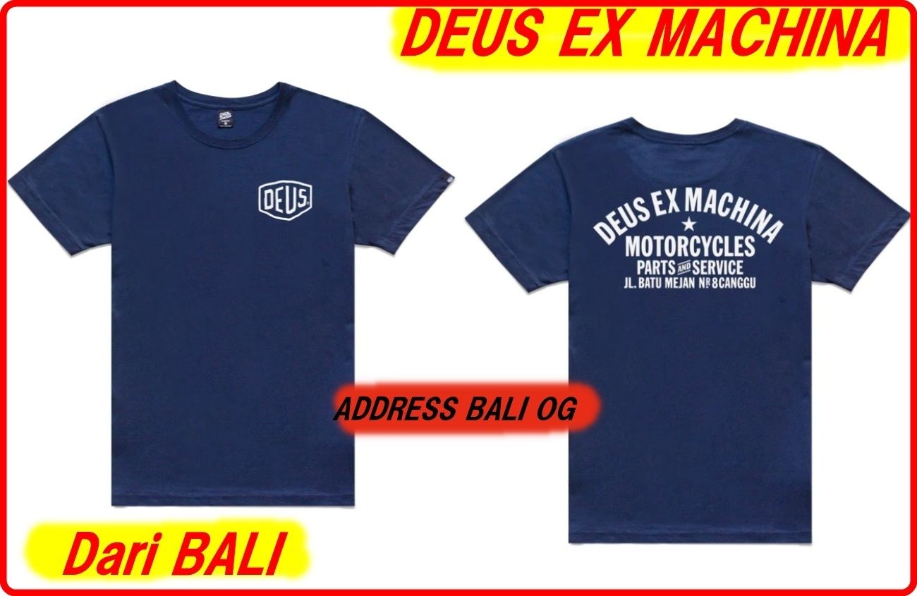 チャングー発！DeusExMachina チャングーアドレス 白Tシャツ T-shirt | Deus Ex Machina | Canggu Address Tee – Deus Ex