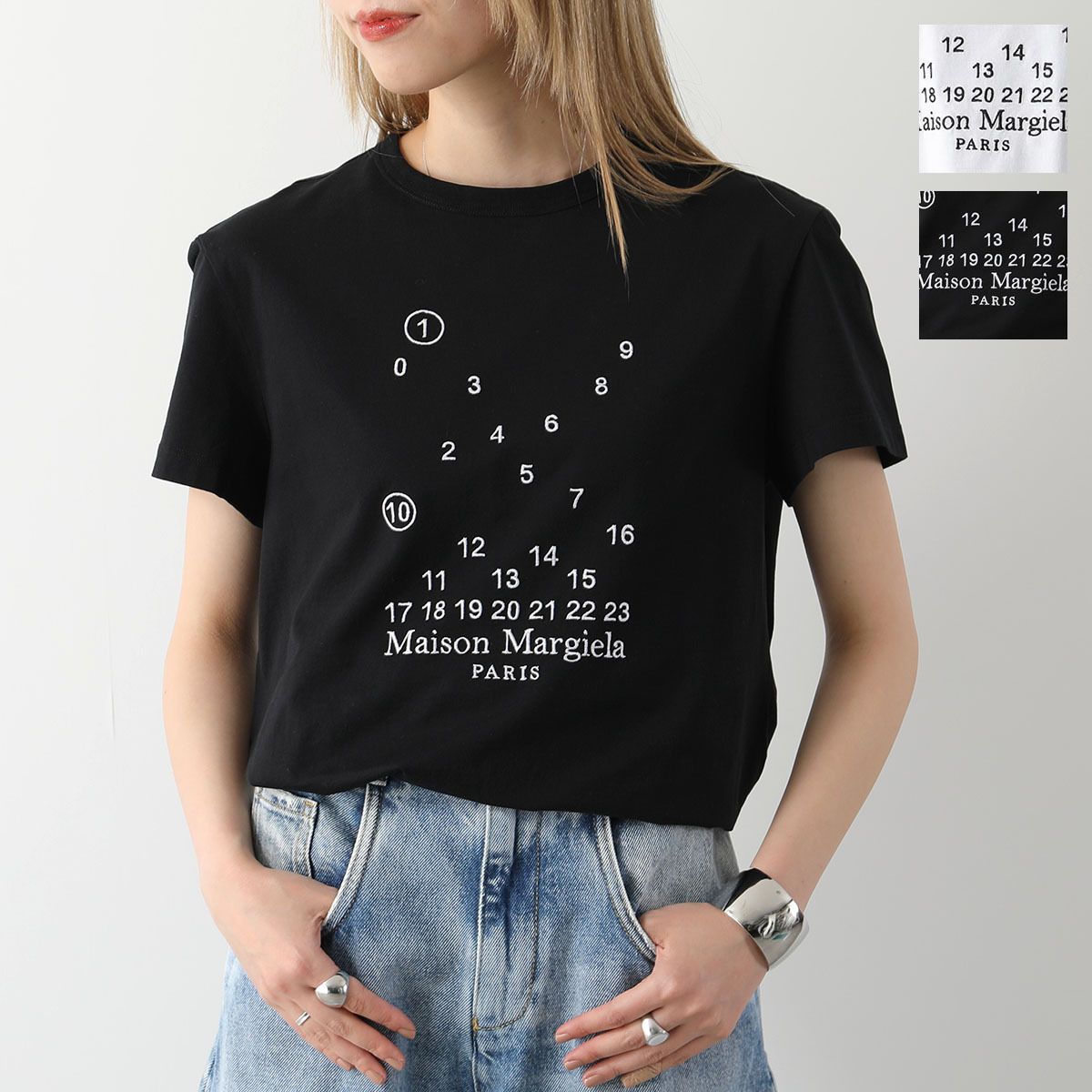 MAISON MARGIELA Tシャツ S50GC0684 S22816 ロゴT (Maison Margiela/T