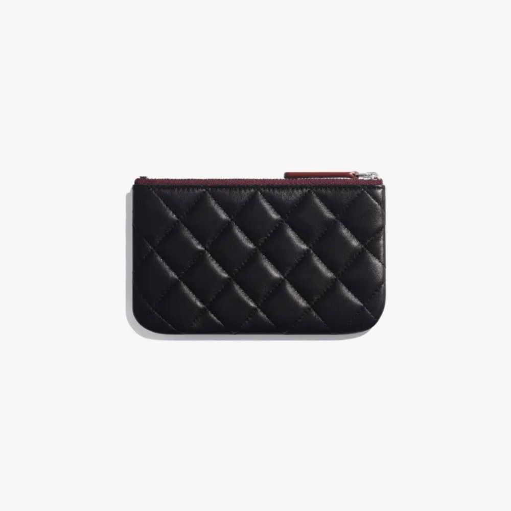 ラムスキン☆【CHANEL】シャネル クラシック ミニ ポーチ