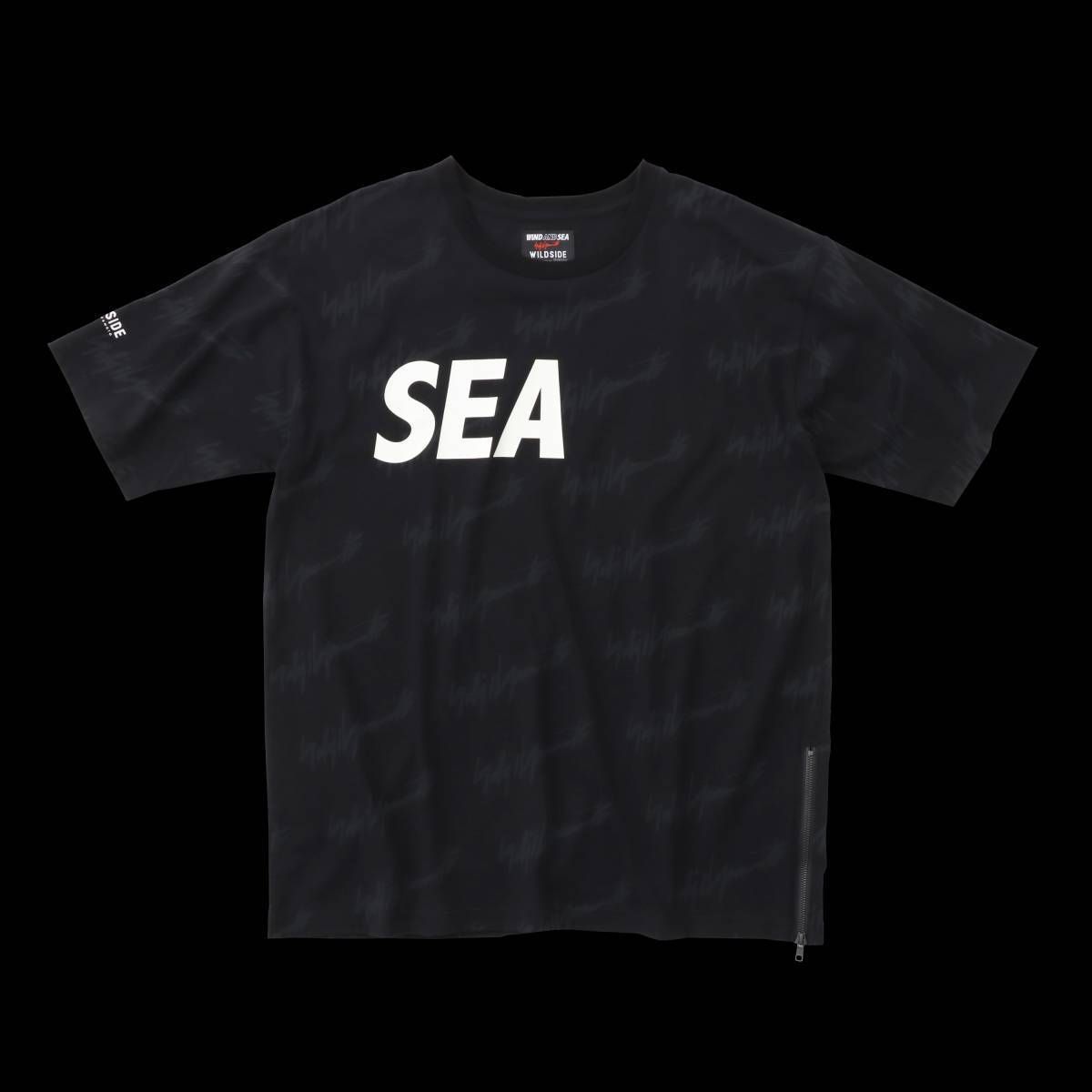 WILDSIDE YOHJI YAMAMOTO×WIND AND SEA Tシャツ BLACK (WIND AND SEA/T ...