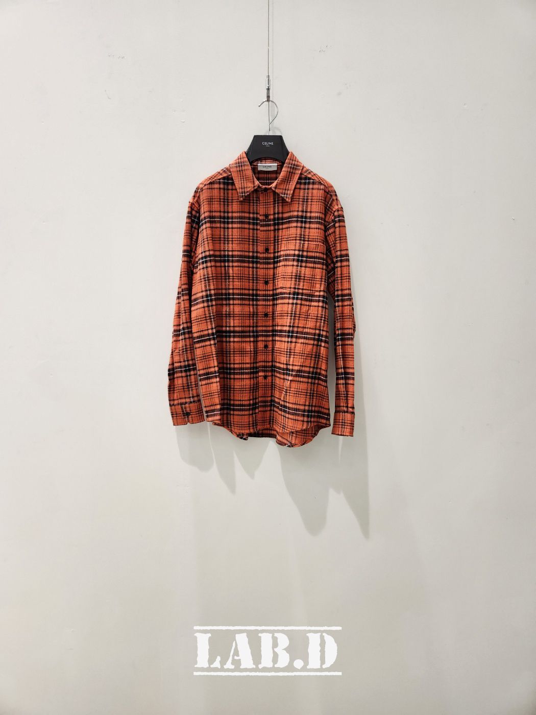 CELINE | OVERSIZED LUMBERJACK CHECK COTTON SHIRT シャツ CELINE | OVERSIZED LUMBERJACK CHECK COTTON SHIRT シャツ