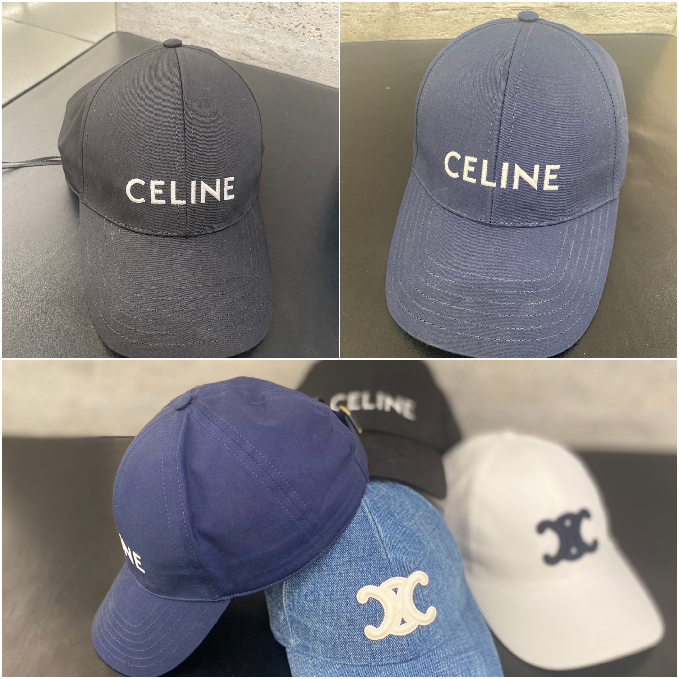 【即配送】CELINE キャップ　入手困難品