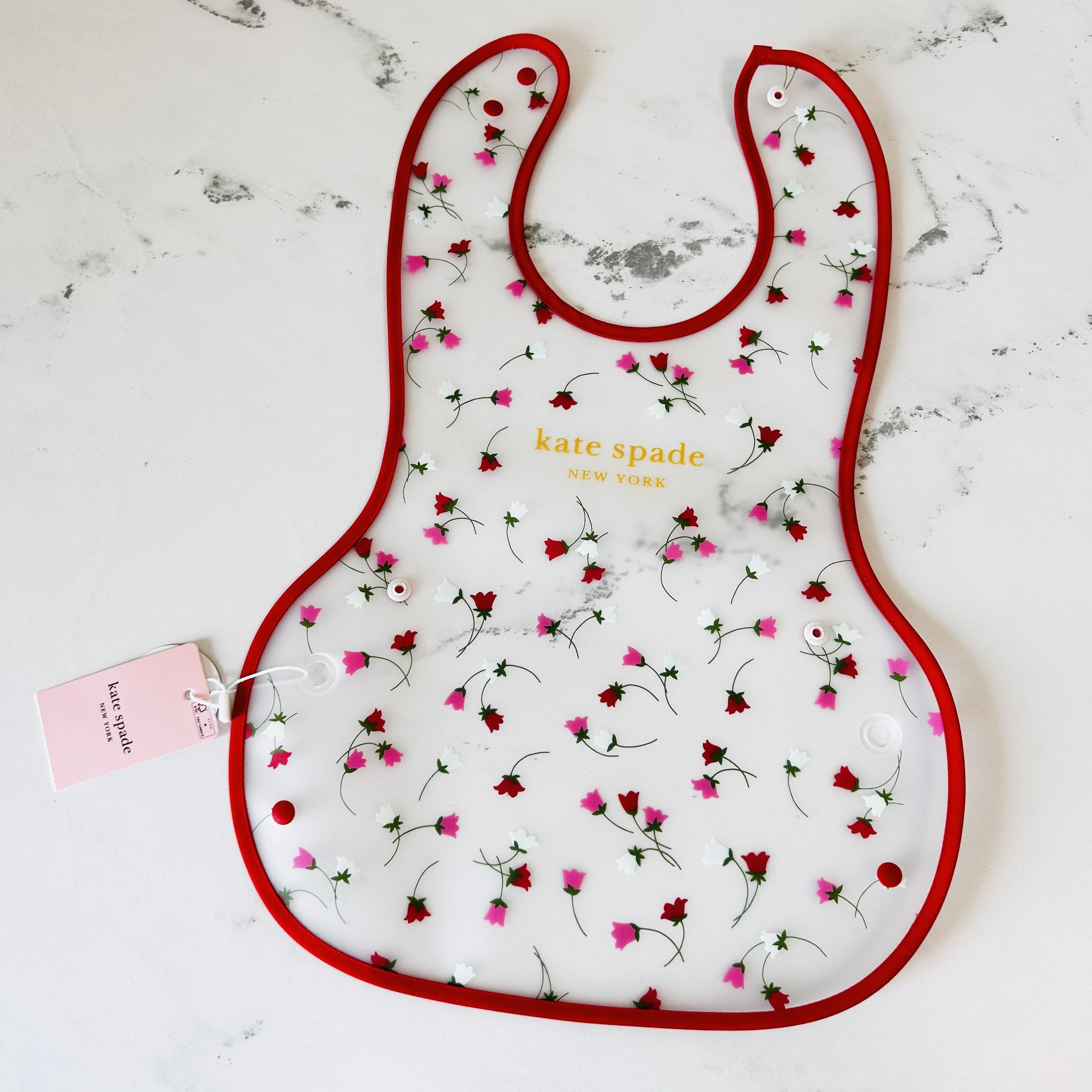 kate spade new york】お食事用スタイ☆国内即発 (kate spade new york