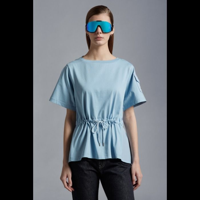☆【MONCLER(モンクレール)】T-shirt peplum☆ペプラムTシャツ
