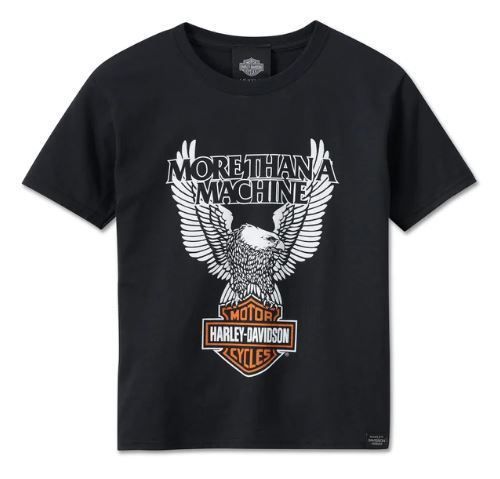 超希少【Harley Davidson】子供服★2枚組 半袖 プリントTシャツ 超希少【Harley Davidson】子供服☆ユースサイズ 半袖 Tシャツ