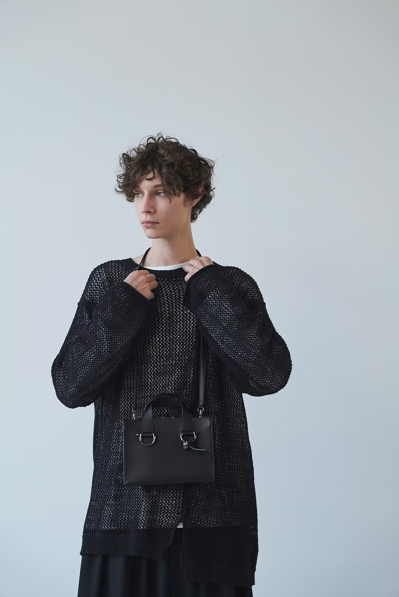 discord/Yohji Yamamoto☆Zipper Tote ] Dカン付☆関税送料込