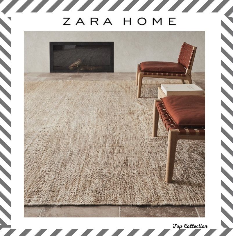 ZARA HOME ザラホーム ジュートラグ L 200×300cm 天然素材 (ZARA HOME 