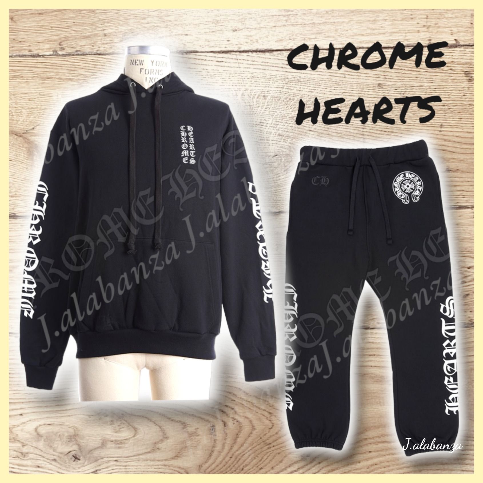 CHROME HEARTS スポーツスウェットシャツスーツ