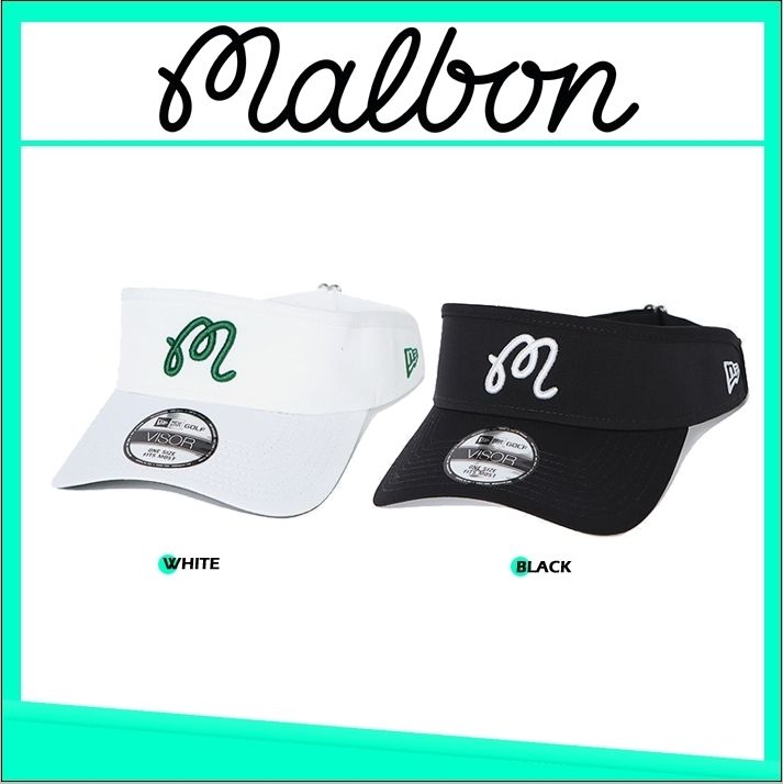 Malbon golf マルボンゴルフサンバイザー()-