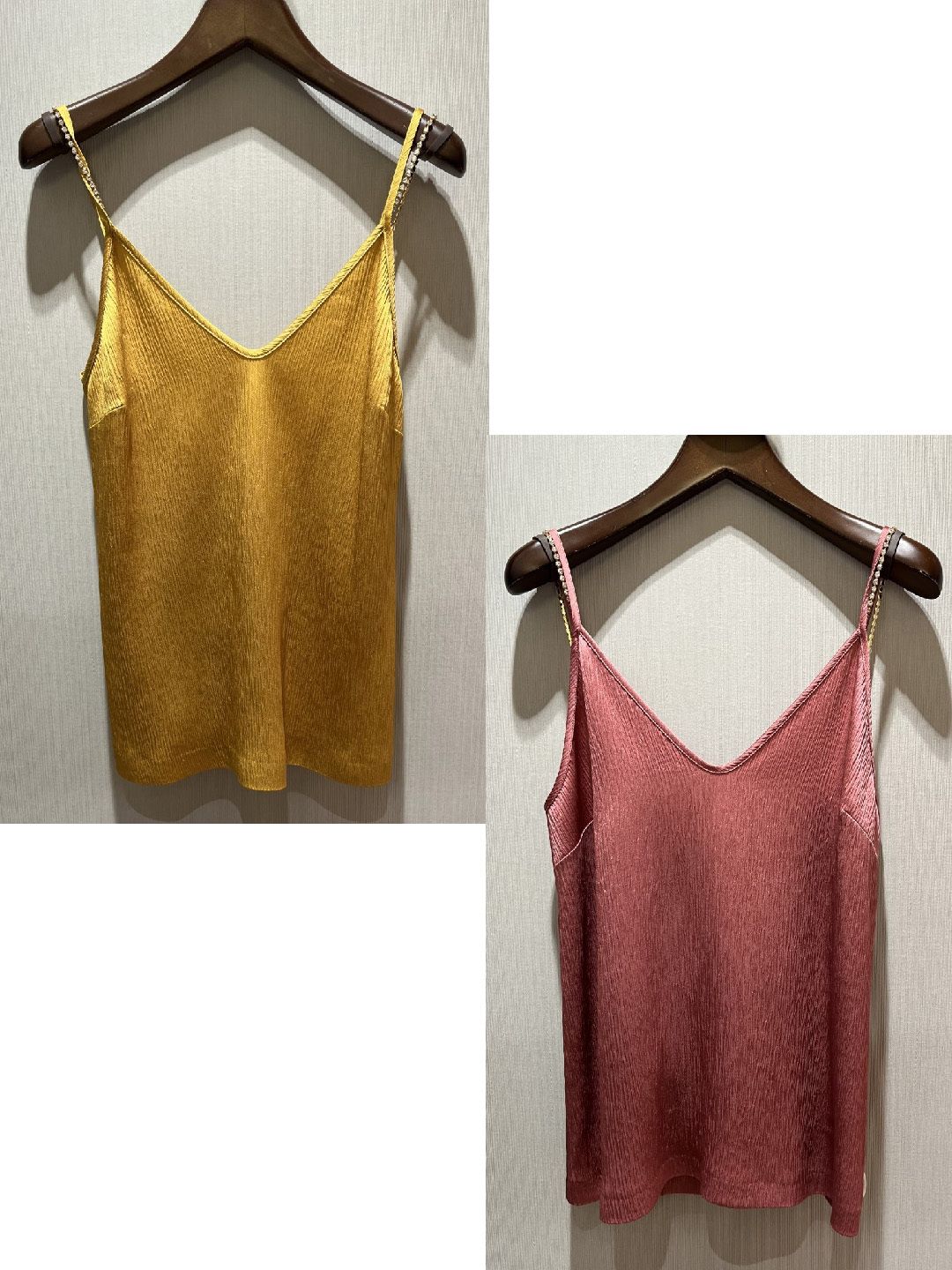 Studio Max Mara *LUME* ヴィスコースクレポンキャミソール (Max Mara