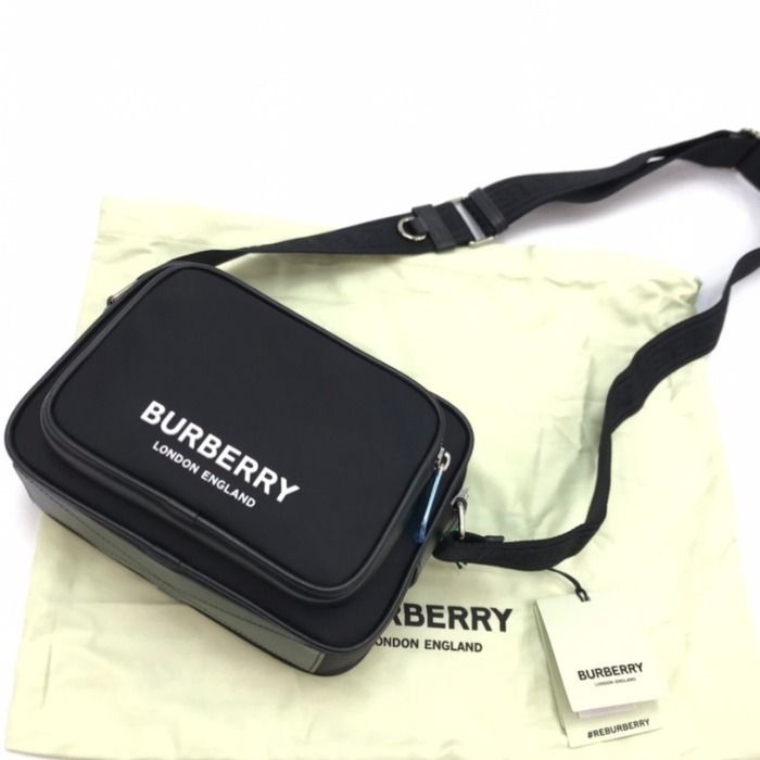 ☆Burberry☆ロゴプリント クロスボディショルダー パディバッグ