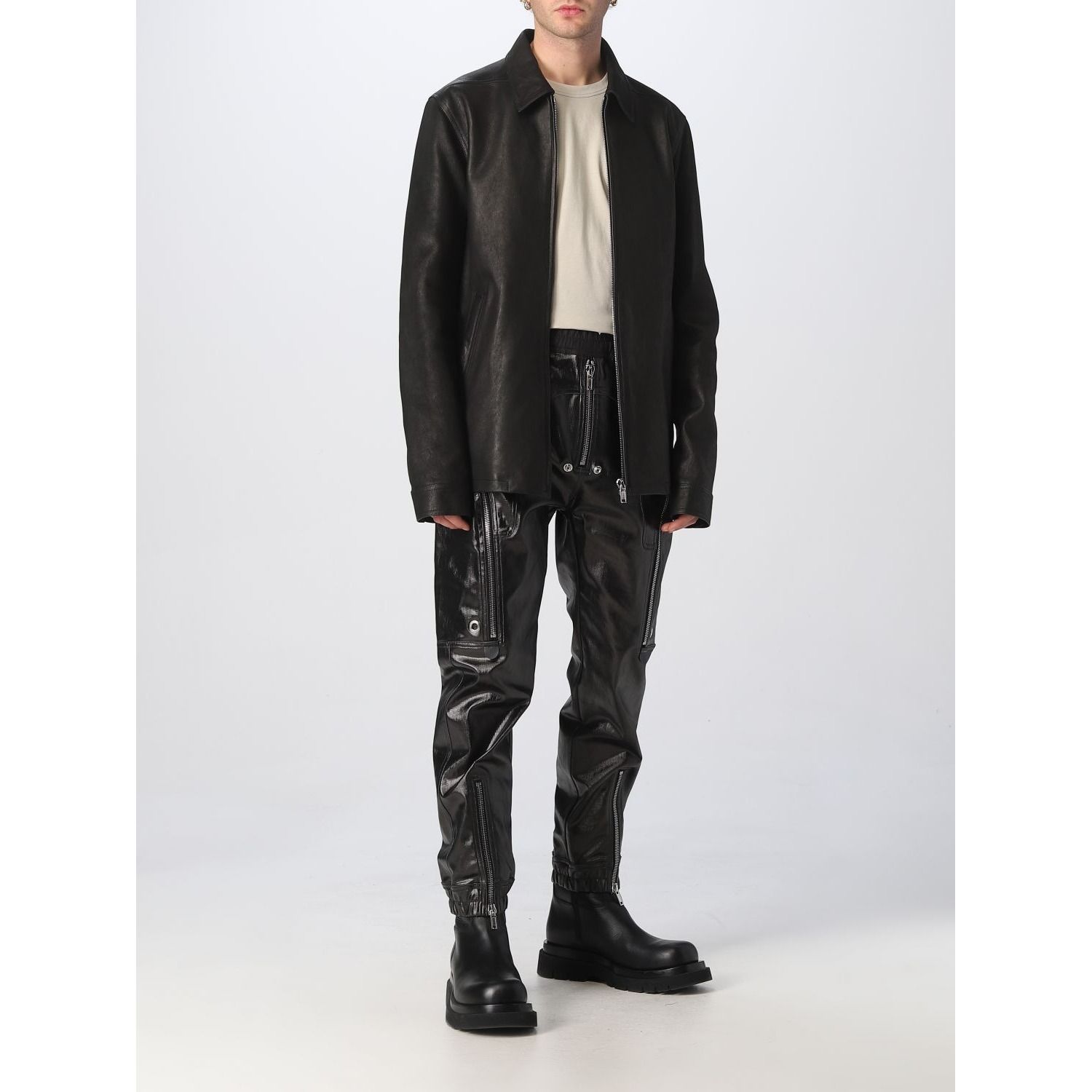 ☆希少アイテム RICK OWENS リックオウエンス レザージャケット (RICK