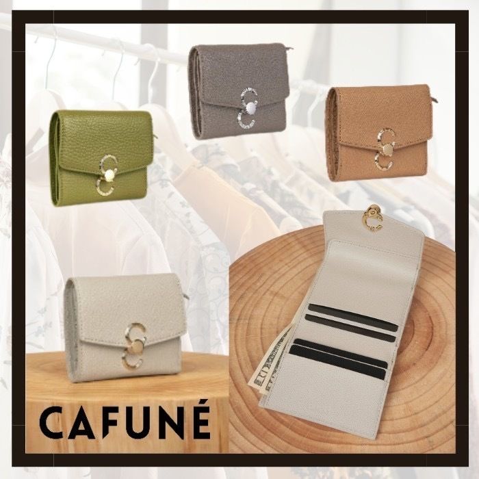 CAFUNE』 DOUBLE-C WALLET (CAFUNE/折りたたみ財布) 95119367【BUYMA】