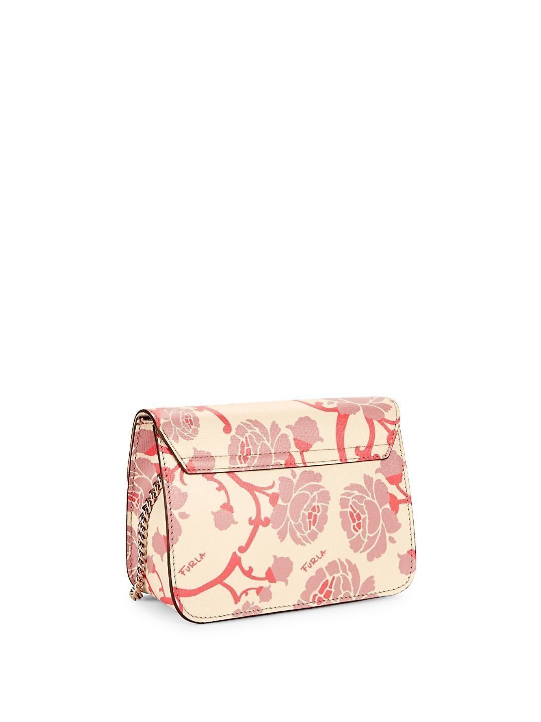 かわいいフローラル柄! FURLA フルラ Julia Mini Crossbody かわいいフローラル柄! FURLA フルラ Julia Mini Crossbody