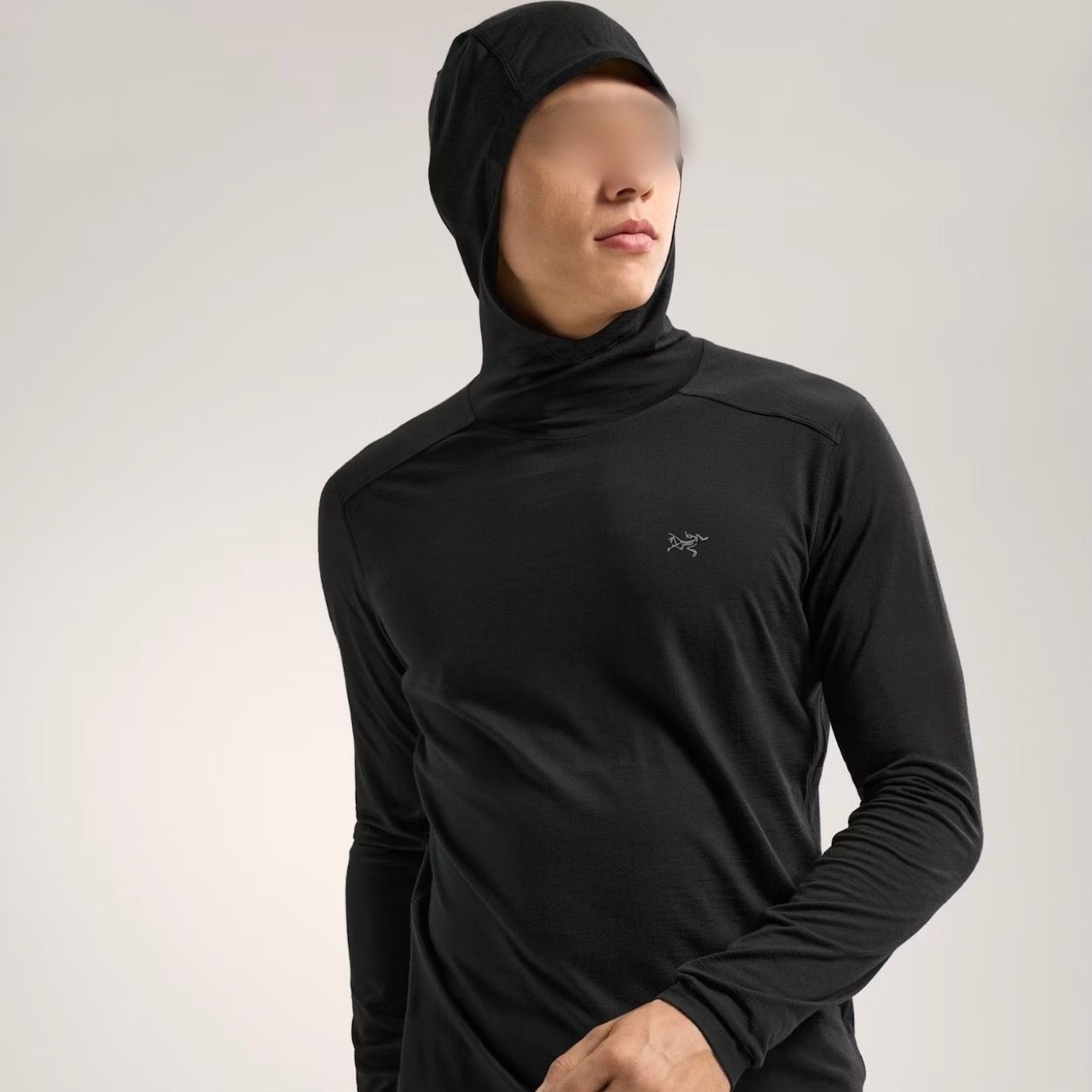 ☆Arc'teryx☆メリノウール混☆防臭＆通気性☆IONIA フーディ