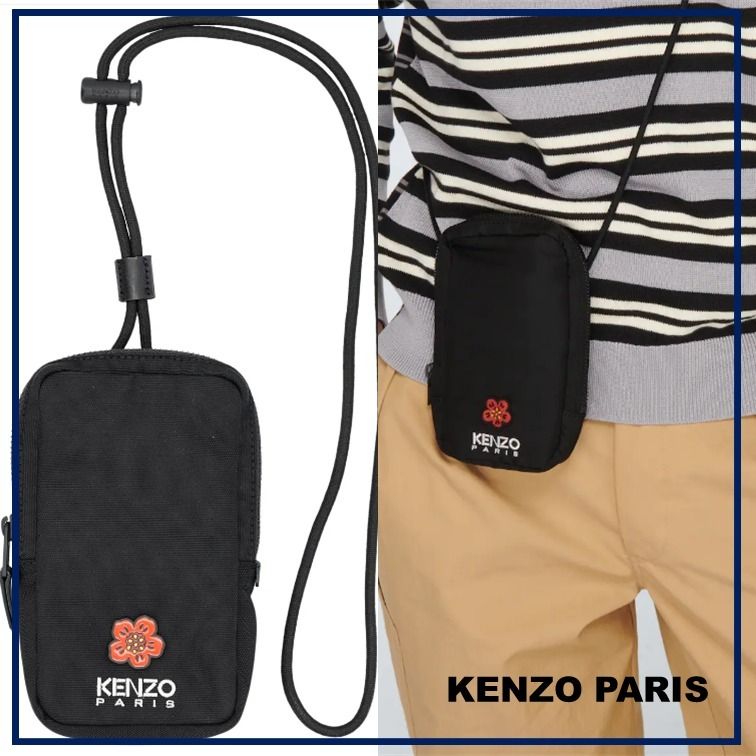 KENZO】ケンゾー CREST PHONE CASE スマホショルダー (KENZO